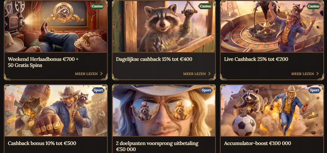 BetWest Casino bonussen